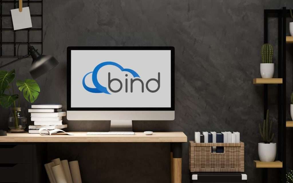 En la imagen se ve el logo de ERP Bind.